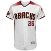 Shelby Miller Arizona Diamondbacks Majestic Home 20th Anniversary On-Field Patch Flex Base Player Jersey/Sedona Red