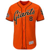 Hunter Pence San Francisco Giants Majestic Alternate On-Field 60th Season Patch Flex Base Player Jersey