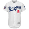 Kenta Maeda Los Angeles Dodgers Majestic 60th Anniversary Home On-Field Patch Flex Base Player Jersey
