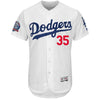 Cody Bellinger Los Angeles Dodgers Majestic 60th Anniversary Home On-Field Patch Flex Base Player Jersey