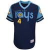 Blake Snell Tampa Bay Rays Majestic 20th Anniversary Alternate On-Field Patch Flex Base Player Jersey