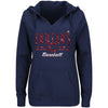 Cleveland Indians Majestic Women's Prepare to Dazzle V-Notch Pullover Hoodie