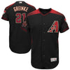 Zack Greinke Arizona Diamondbacks Majestic Alternate 20th Anniversary On-Field Patch Flex Base Player Jersey