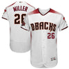 Shelby Miller Arizona Diamondbacks Majestic Home 20th Anniversary On-Field Patch Flex Base Player Jersey/Sedona Red
