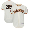 Brandon Crawford San Francisco Giants Majestic Alternate On-Field 60th Season Patch Flex Base Player Jersey
