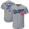 Cody Bellinger Los Angeles Dodgers Majestic 60th Anniversary Home On-Field Patch Flex Base Player Jersey