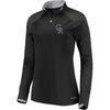 Colorado Rockies Majestic Women's Extremely Clear Cool Base Raglan 1/2-Zip Jacket