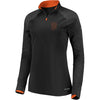 San Francisco Giants Majestic Women's Extremely Clear Cool Base Raglan 1/2-Zip Jacket