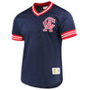 California Angels Mitchell & Ness Mesh V-Neck Jersey