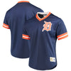 Detroit Tigers Mitchell & Ness Mesh V-Neck Jersey