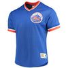 New York Mets Mitchell & Ness Mesh V-Neck Jersey