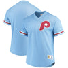 Philadelphia Phillies Mitchell & Ness Mesh V-Neck Jersey