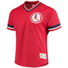 St. Louis Cardinals Mitchell & Ness Mesh V-Neck Jersey
