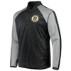 Boston Bruins G-III Sports by Carl Banks Fast Track Raglan Half-Zip Pullover Jacket