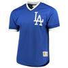 Los Angeles Dodgers Mitchell & Ness Mesh V-Neck Jersey