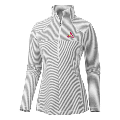 St. Louis Cardinals Columbia Women's Layer First Omni-Wick Half-Zip Jacket