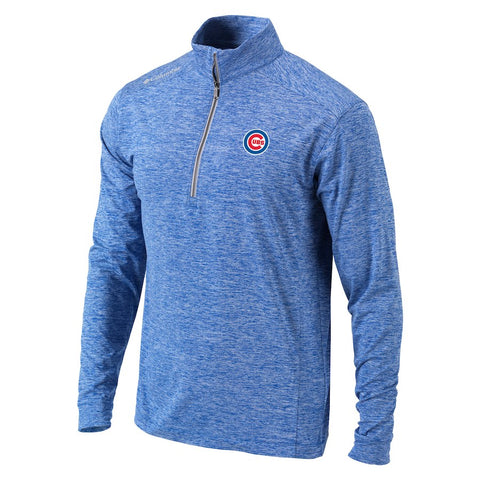 Chicago Cubs Columbia Power Fade Omni-Wick Half-Zip Jacket