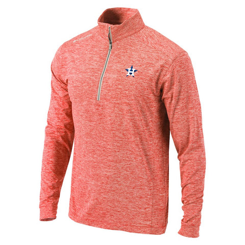 Houston Astros Columbia Power Fade Omni-Wick Half-Zip Jacket