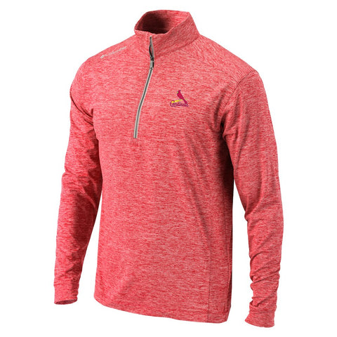 St. Louis Cardinals Columbia Power Fade Omni-Wick Half-Zip Jacket