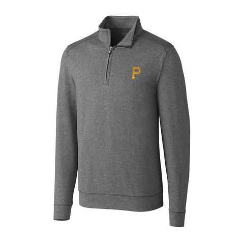 Pittsburgh Pirates Cutter & Buck Shoreline Half-Zip Jacket