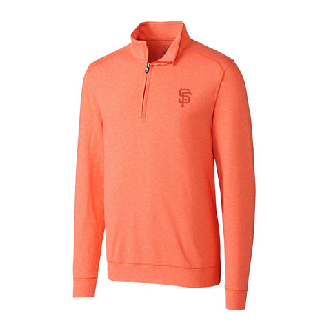 San Francisco Giants Cutter & Buck Shoreline Half-Zip Jacket