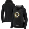 Boston Bruins Touch by Alyssa Milano Women's Wildcard Raglan Long Sleeve T-Shirt - Black