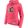 Calgary Flames Touch by Alyssa Milano Women's Wildcard Raglan Long Sleeve T-Shirt - Heathered Red
