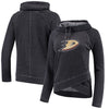Anaheim Ducks Touch by Alyssa Milano Women's Wildcard Raglan Long Sleeve T-Shirt - Charcoal
