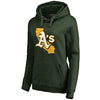 Oakland Athletics   Women's Hometown Collection The Big O Pullover Hoodie - Green
