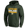 Oakland Athletics   Hometown Collection Go Oakland Pullover Hoodie - Green