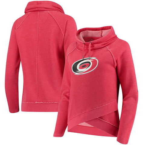 Carolina Hurricanes Touch by Alyssa Milano Women's Wildcard Raglan Long Sleeve T-Shirt - Red