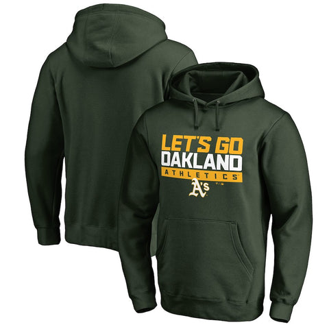 Oakland Athletics   Hometown Collection Go Oakland Pullover Hoodie - Green