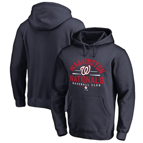 Washington Nationals   Hometown Collection Nats Lockup Pullover Hoodie - Navy