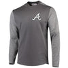 Atlanta Braves Majestic Alternate Authentic Tech Fleece Pullover Sweatshirt