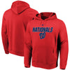 Washington Nationals Majestic High Energy Pullover Hoodie - Red