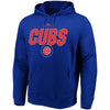 Chicago Cubs Majestic High Energy Pullover Hoodie - Royal
