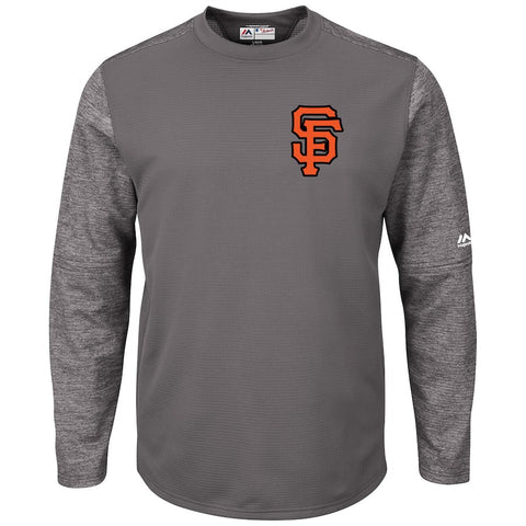 San Francisco Giants Majestic Alternate Authentic Tech Fleece Pullover Sweatshirt