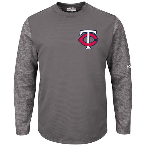 Minnesota Twins Majestic Alternate Authentic Tech Fleece Pullover Sweatshirt