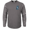 Seattle Mariners Majestic Alternate Authentic Tech Fleece Pullover Sweatshirt