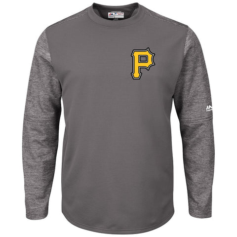 Pittsburgh Pirates Majestic Alternate Authentic Tech Fleece Pullover Sweatshirt