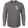 St. Louis Cardinals Majestic Alternate Authentic Tech Fleece Pullover Sweatshirt