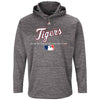 Detroit Tigers Majestic Authentic Collection Team Drive Ultra-Streak Fleece Pullover Hoodie