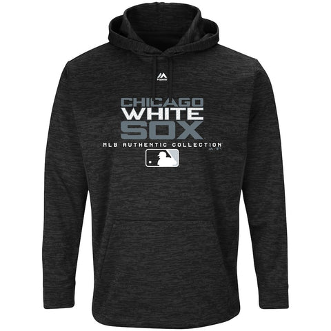 Chicago White Sox Majestic Authentic Collection Team Drive Ultra-Streak Fleece Pullover Hoodie