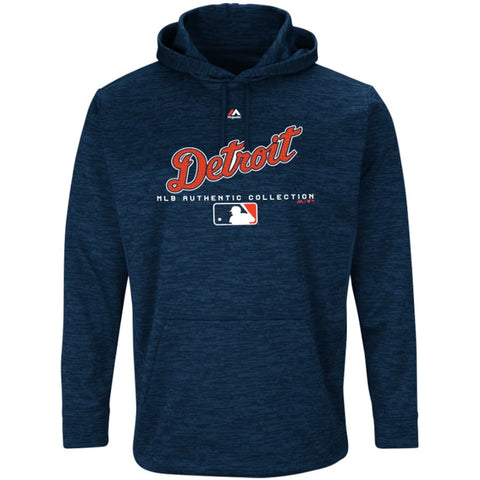 Detroit Tigers Majestic Authentic Collection Team Drive Ultra-Streak Pullover Hoodie