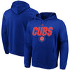 Chicago Cubs Majestic High Energy Pullover Hoodie - Royal