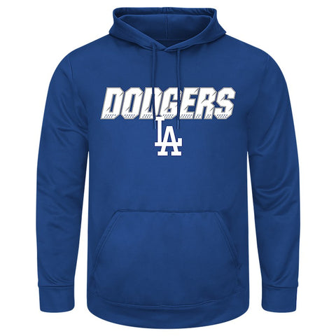 Los Angeles Dodgers Majestic High Energy Pullover Hoodie - Royal