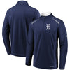 Detroit Tigers Majestic Perfect Movements Cool Base Quarter-Zip Pullover Jacket