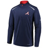 Atlanta Braves Majestic Perfect Movements Cool Base Quarter-Zip Pullover Jacket