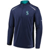 Seattle Mariners Majestic Perfect Movements Cool Base Quarter-Zip Pullover Jacket