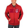 Washington Nationals Majestic Piercing Attack Full-Zip Hoodie